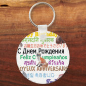 Porte-clés Anniversaire de tout le monde (Recto)