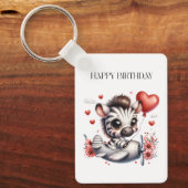 Porte-clés Anniversaire de Zebra Pilot (Recto)