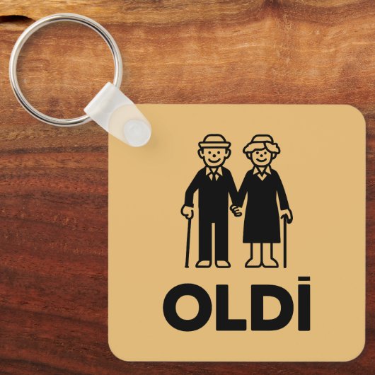 Porte-clés Anniversaire d'Oldi (Recto)