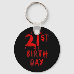 Porte-clés Anniversaire Drôle 21e Anniversaire Pour Amateur D