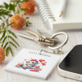 Porte-clés Anniversaire du pilote de dragon (Devant Droit)
