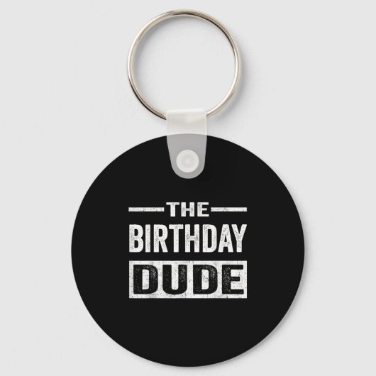 Porte-clés Anniversaire Dude Graphic Novelty Hommes Femmes Ga (Recto)