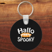 Porte-clés Anniversaire Éffrayant d'Halloween (Recto)