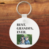 Porte-clés Anniversaire Meilleur Grand-Père Ever Petits-Enfan (Verso)