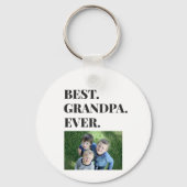 Porte-clés Anniversaire Meilleur Grand-Père Ever Petits-Enfan (Verso)