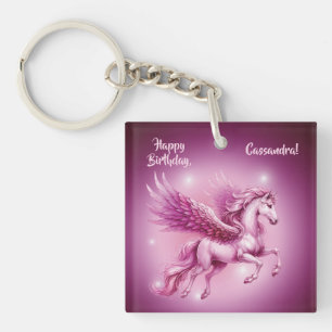 Porte-clés Anniversaire Pink Pegasus Design Imaginaire