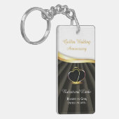 Porte-clés Anniversaire religieux du 50e Mariage d'or (Devant gauche)