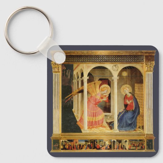 Porte-clés Annonce de Fra Angelico, Art Renaissance (Recto)