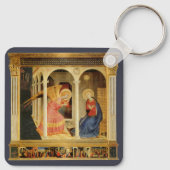 Porte-clés Annonce de Fra Angelico, Art Renaissance (Dos)
