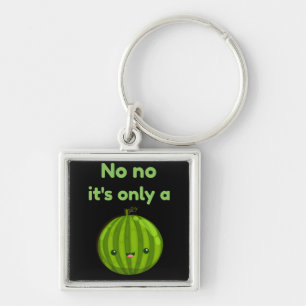Porte-clés Annonce de grossesse Melon