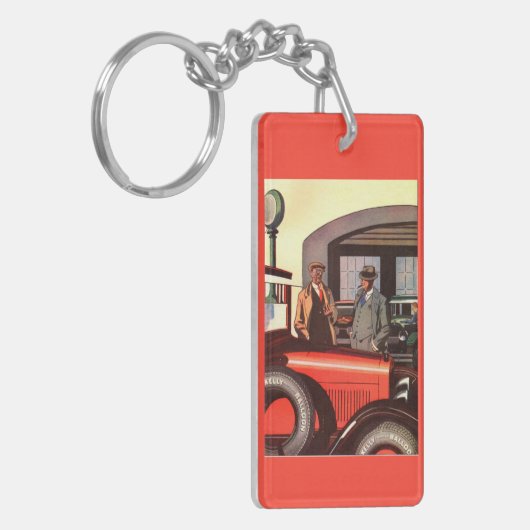 Porte-clés Annonce de pneus Kelly Springfields dans les année (Devant gauche)