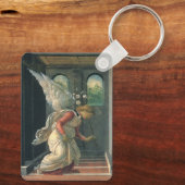 Porte-clés Annonciation (détail ange) par Sandro Botticelli (Verso)