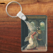 Porte-clés Annonciation (détail ange) par Sandro Botticelli (Recto)