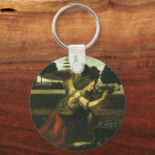 Porte-clés Annonciation du Seigneur par Léonard de Vinci (Recto)