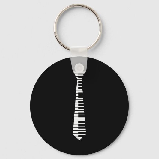 Porte-clés Ano Neck Tie Funny Humorous Keyboard Music Player (Recto)