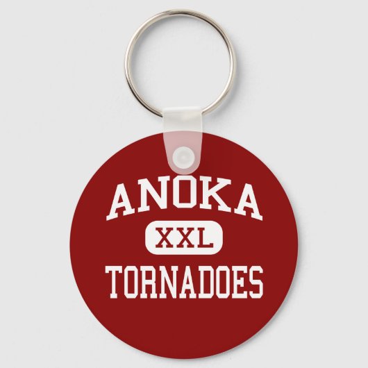 Porte-clés Anoka - Tornades - Lycée - Anoka Minnesota (Recto)