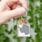 Porte-clés Antarctique (main)