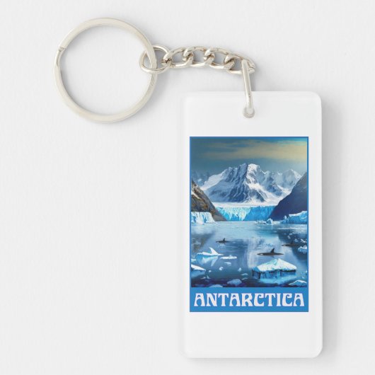 Porte-clés Antarctique (Devant)