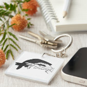 Porte-clés Anteater Silhouette main (Devant Droit)