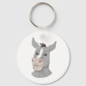 Porte-clés Anthro donkey face (Recto)