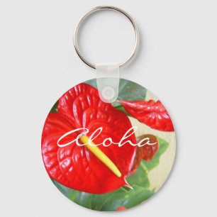 Porte-clés Anthurium Aloha Porte - clé