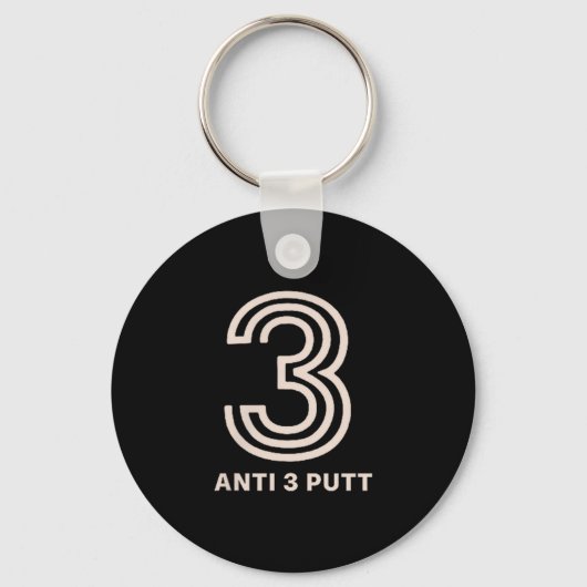 Porte-clés Anti 3 Putt (Recto)