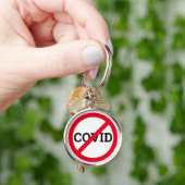 Porte-clés Anti COVID (main)