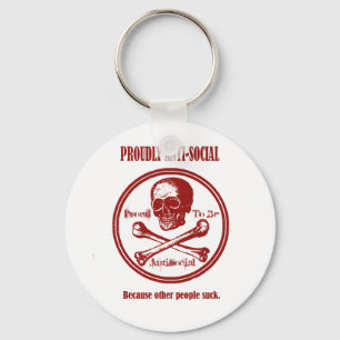 Porte-clés Anti-social