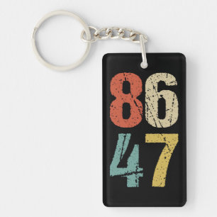 Porte-clés Anti-Trump - 86 47 I