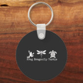 Porte-clés Anti-Trump FDT Anti-Maga Frog Turtle (Recto)