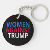 Porte-clés Anti-Trump - Les femmes contre Trump (Dos)