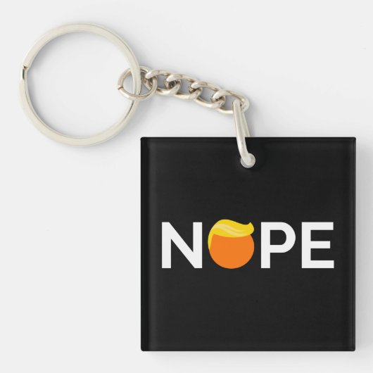 Porte-clés Anti-Trump - Nope Edition (Devant)