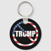 Porte-clés Anti-Trump pro-démocratie (Verso)