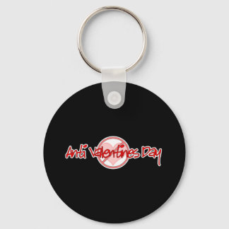 Porte-clés Anti Valentine's Day Black