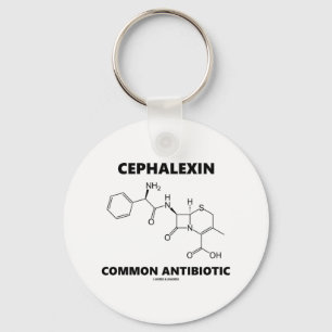 Porte-clés Antibiotique commun de céfalexine (molécule