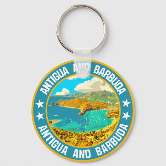 Porte-clés Antigua-et-Barbuda (Verso)