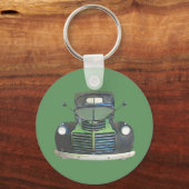 Porte-clés Antique bague de clé de camion / Porte - clé (Recto)