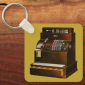 Porte-clés Antique caisse enregistreuse, commerce de détail V (Recto)