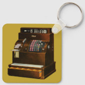 Porte-clés Antique caisse enregistreuse, commerce de détail V (Dos)