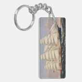 Porte-clés Antique Navire de Navigation Maritime Currier & Iv (Devant gauche)