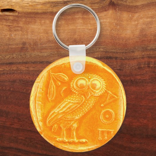 PORTE-CLÉS ANTIQUE OWL (Verso)