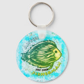 Porte-clés Antique porte - clé pêcheur (Recto)