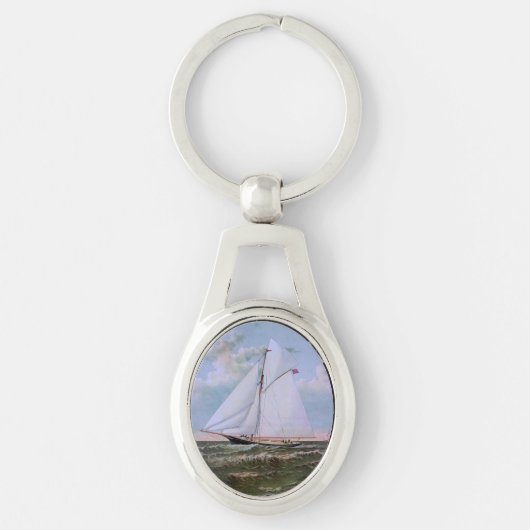 Porte-clés Antique voilier Slot Yacht Voilier Ocean (Devant)