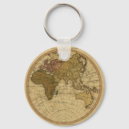 Porte-clés Antique William Filament 1786 Eastern Hemisphere (Recto)