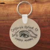 Porte-clés Antiquité des yeux Publicité optique (Recto)