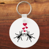 Porte-clés Ants coeur amour (Recto)