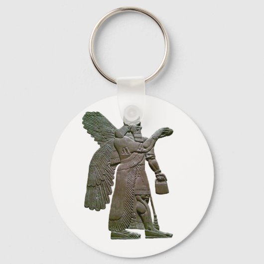 Porte-clés Anunnuki Ancien Alien Sumérien Extraterrestrial (Recto)