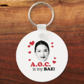 Porte-clés AOC est mon BAE (Recto)