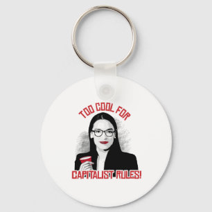 Porte-clés AOC Trop Cool pour les Règles Capitalistes