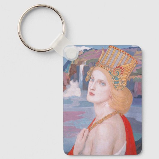 Porte-clés Aoife, vers 1914 par John Duncan (Recto)
